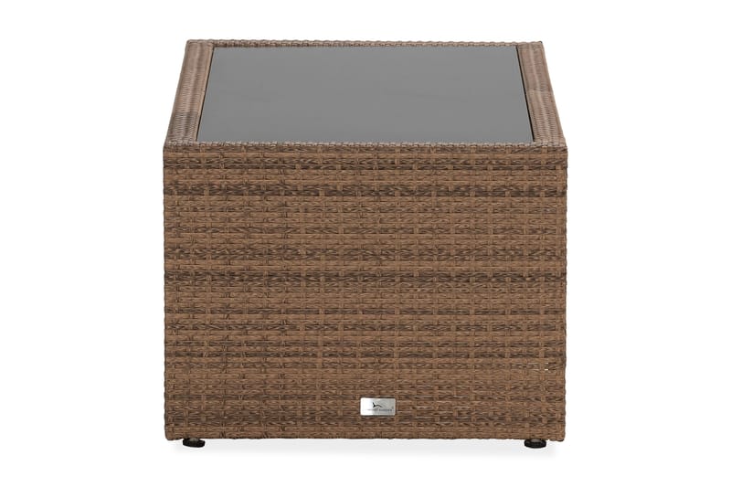 Bahamas Bord med Hylde 113x58 cm - Sand - Havemøbler - Havebord - Loungeborde & Sofaborde udendørs