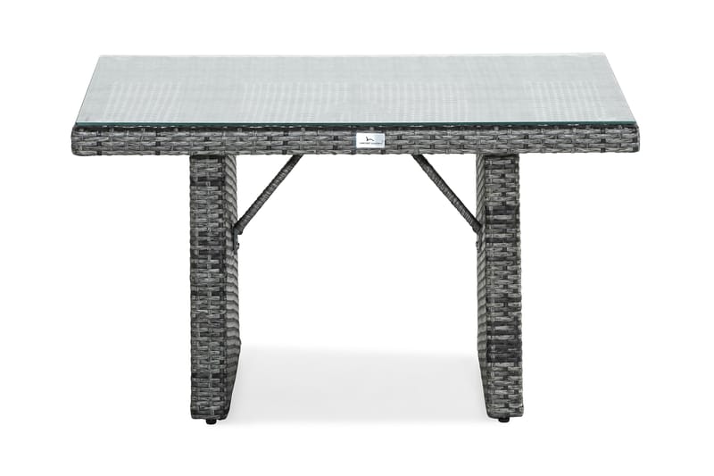 Bahamas Højt Sofabord 100x60 cm - Grå - Havemøbler - Havebord - Loungeborde & Sofaborde udendørs