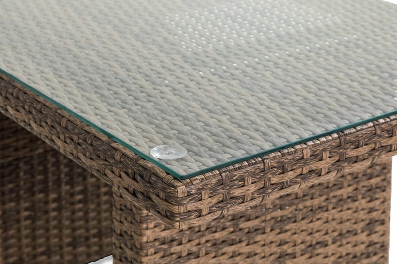 Bahamas Højt Sofabord 100x60 cm - Sand - Havemøbler - Havebord - Loungeborde & Sofaborde udendørs