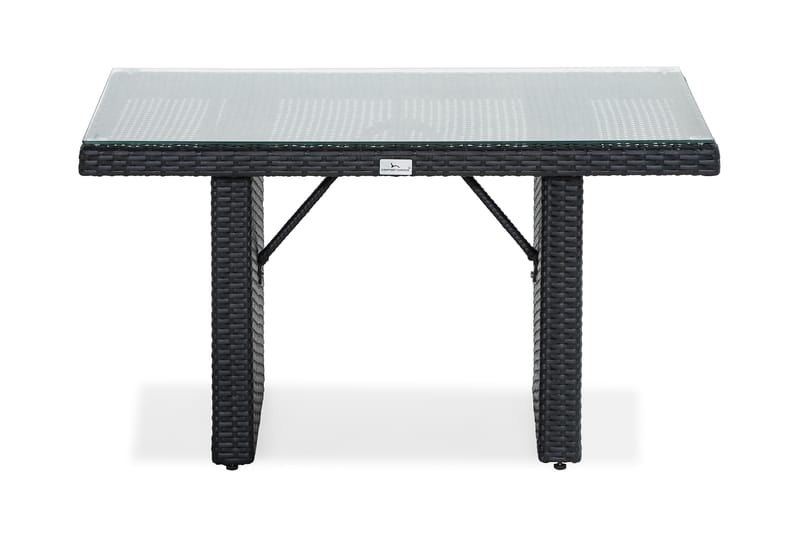 Bahamas Højt Sofabord 100x60 cm - Sort - Loungeborde & Sofaborde udendørs - Altanborde