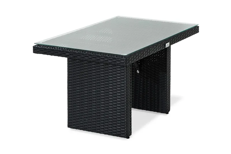 Bahamas Højt Sofabord 100x60 cm, Sort