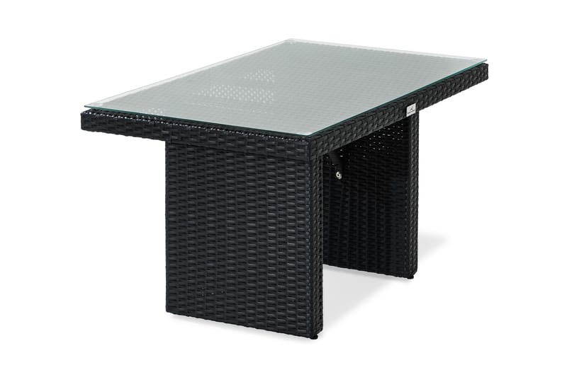 Bahamas Højt Sofabord 100x60 cm, Sort