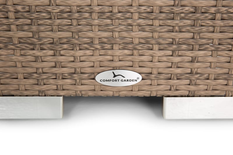 Bahamas Sidebord 43x43x43 cm - Sand - Havemøbler - Havebord - Loungeborde & Sofaborde udendørs