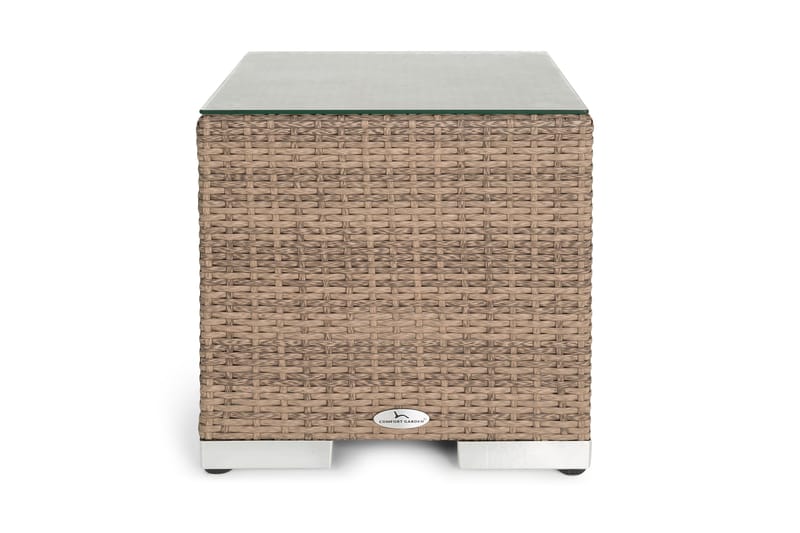Bahamas Sidebord 43x43x43 cm - Sand - Havemøbler - Havebord - Loungeborde & Sofaborde udendørs