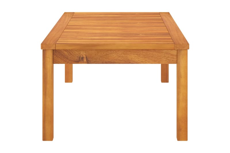 Sofabord 100x50x33 cm massivt akacietræ - Brun - Havemøbler - Havebord - Loungeborde & Sofaborde udendørs