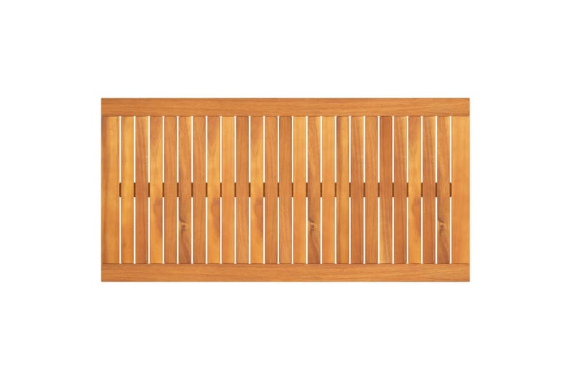 Sofabord 100x50x33 cm massivt akacietræ - Brun - Havemøbler - Havebord - Loungeborde & Sofaborde udendørs