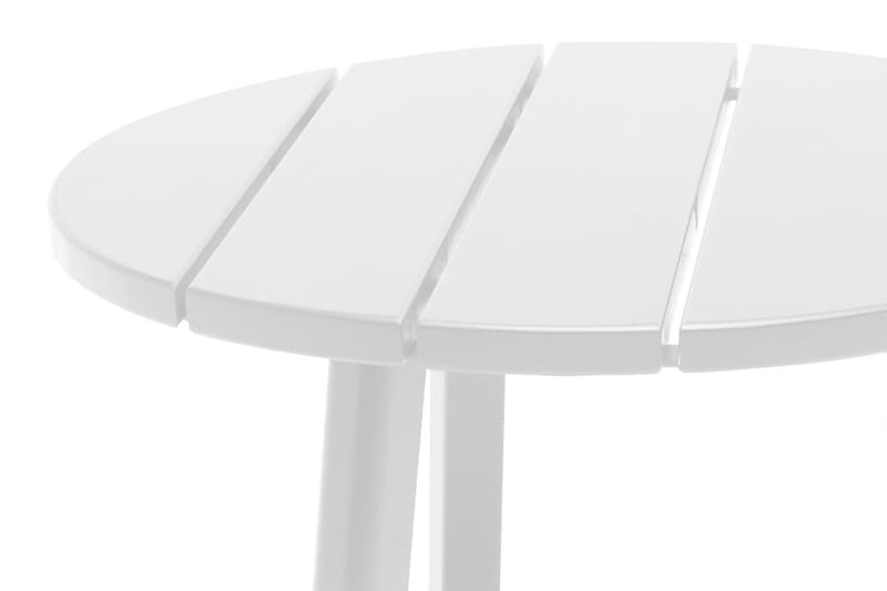 Tennesse Bord 50 cm Rundt Hvid - Hillerstorp - Havemøbler - Havebord - Loungeborde & Sofaborde udendørs