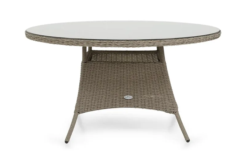 Marcus Spisebord 140 cm Rundt - Grå - Havemøbler - Havebord - Spisebord & havebord