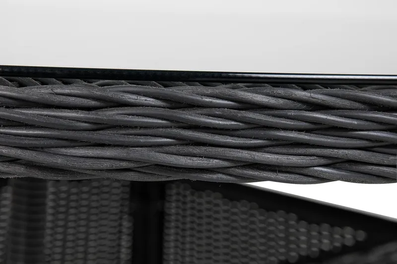 Marcus Spisebord 140 cm Rundt - Sort - Havemøbler - Havebord - Spisebord & havebord