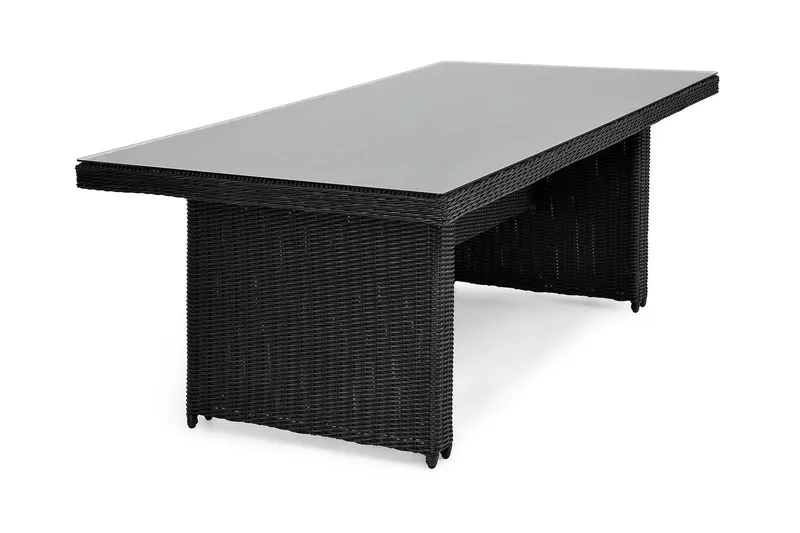 Marcus Spisebord 160x90 cm Udendørs - Sort - Havemøbler - Havebord - Spisebord & havebord