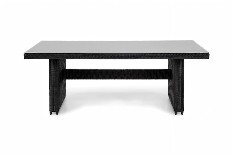 Marcus Spisebord 160x90 cm Udendørs - Sort - Havemøbler - Havebord - Spisebord & havebord