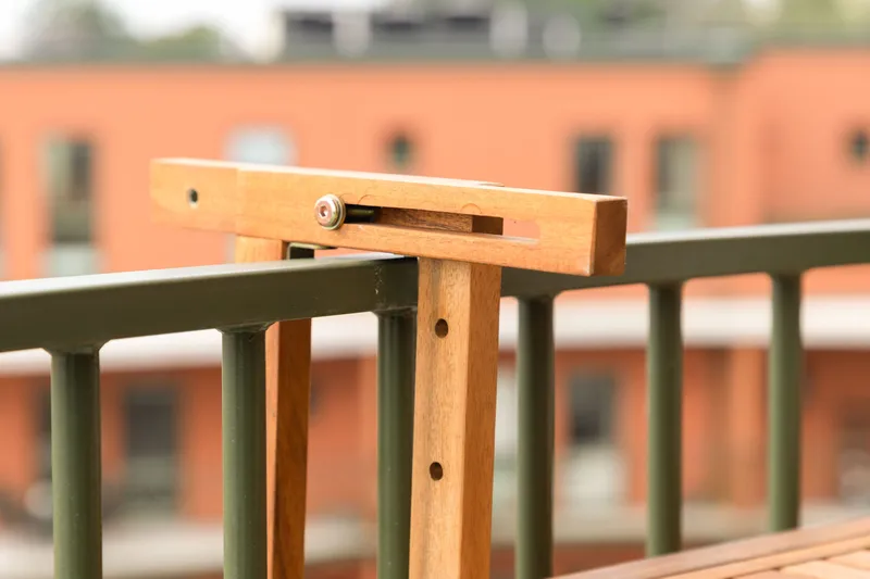 Marion Balkonbord 60x45 cm - Træ/Natur - Havemøbler - Havebord - Spisebord & havebord