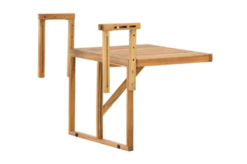 Marion Balkonbord 60x45 cm - Træ/Natur - Havemøbler - Havebord - Spisebord & havebord