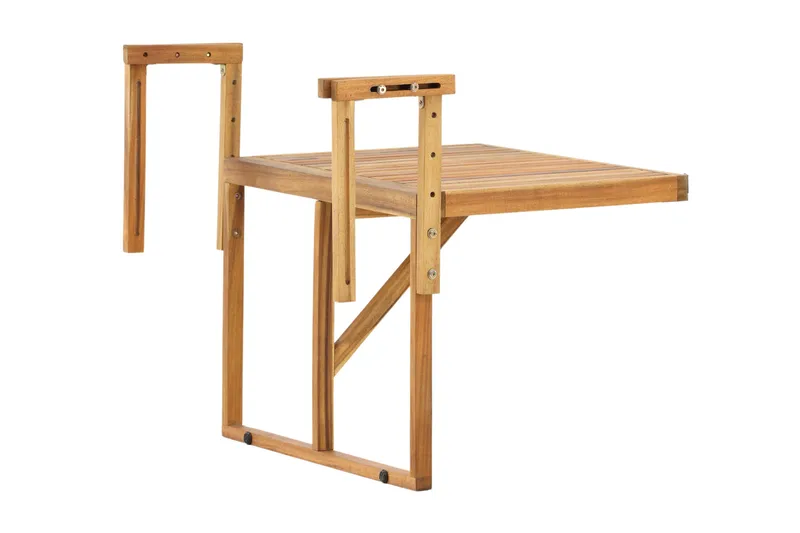 Marion Balkonbord 60x45 cm - Træ/Natur - Havemøbler - Havebord - Spisebord & havebord