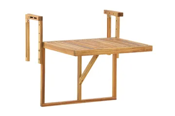 Marion Balkonbord 60x45 cm - Træ/Natur - Havemøbler - Havebord - Spisebord & havebord