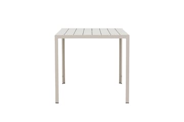 Mirko Spisebord Udendørs 80x140 cm - Beige - Havemøbler - Havebord - Spisebord & havebord