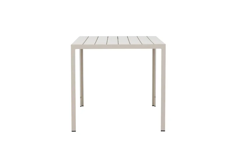 Mirko Spisebord Udendørs 80x140 cm - Beige - Havemøbler - Havebord - Spisebord & havebord