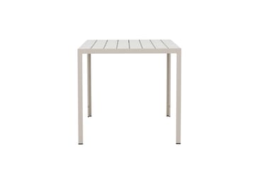Mirko Spisebord Udendørs 80x140 cm - Beige - Havemøbler - Havebord - Spisebord & havebord