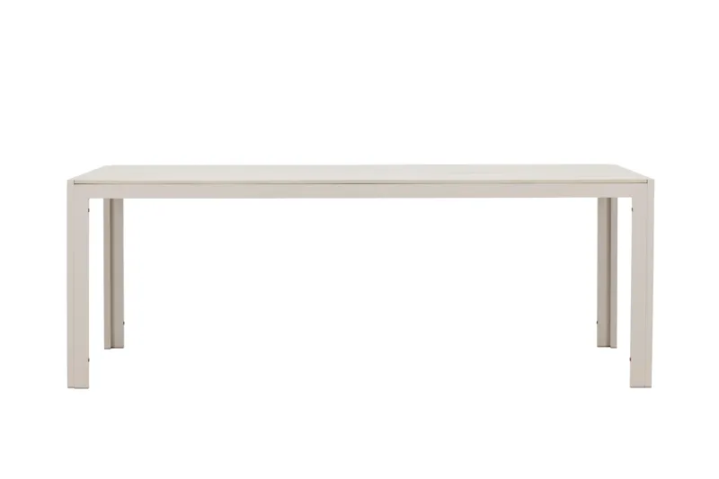 Mirko Spisebord Udendørs 90x205 cm, Beige