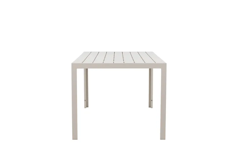 Mirko Spisebord Udendørs 90x205 cm - Beige - Havemøbler - Havebord - Spisebord & havebord