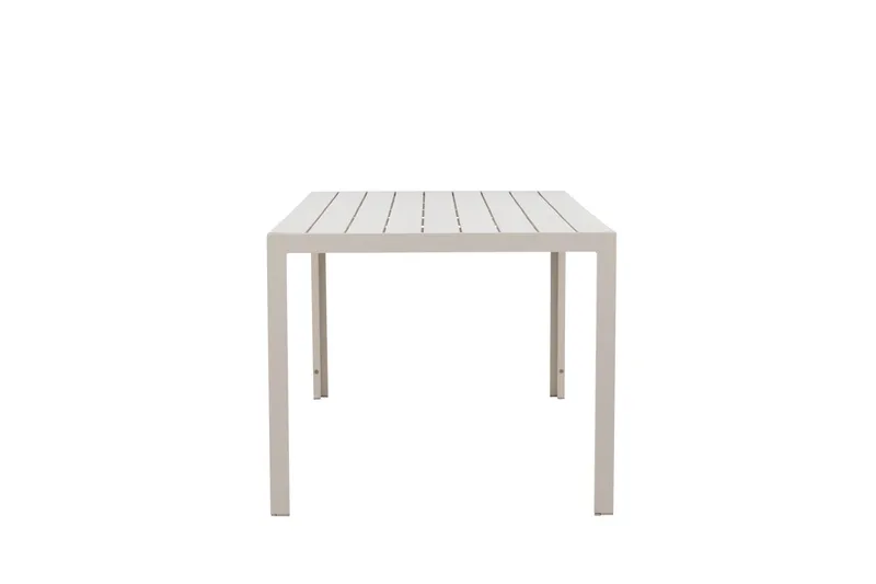 Mirko Spisebord Udendørs 90x205 cm - Beige - Havemøbler - Havebord - Spisebord & havebord