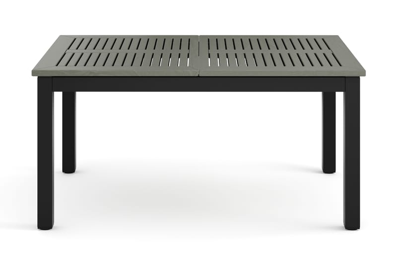 Monaco Udtræksbord Udendørs 150-250x90 cm, Sort/Grå
