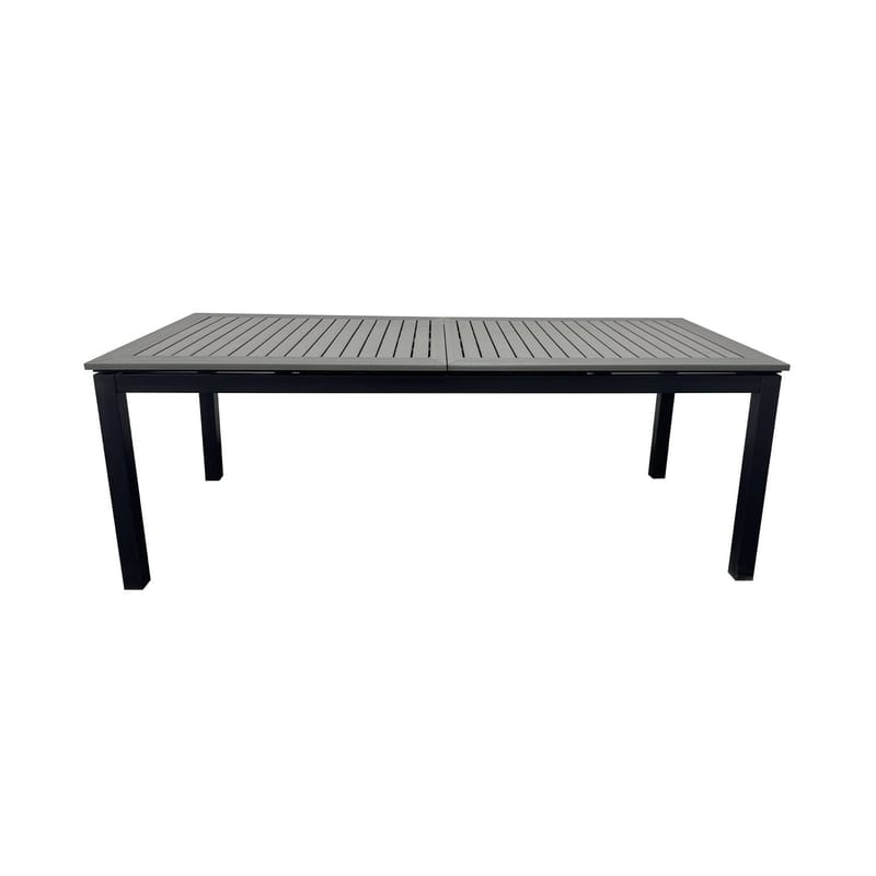 Monaco Udtræksbord Udendørs 210/310x90 cm - Sort/Grå - Havemøbler - Havebord - Spisebord & havebord
