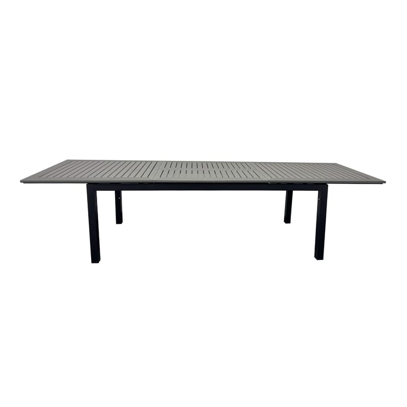 Monaco Udtræksbord Udendørs 210/310x90 cm - Sort/Grå - Havemøbler - Havebord - Spisebord & havebord