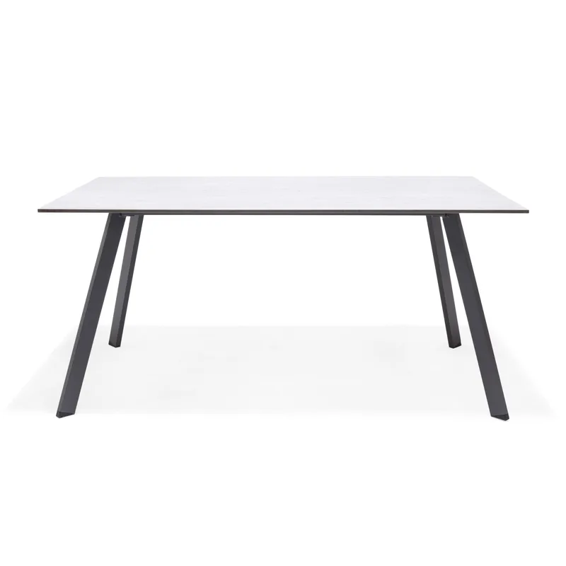 OPAL Bord Rektangulært 160 cm - Grå - Havemøbler - Havebord - Spisebord & havebord