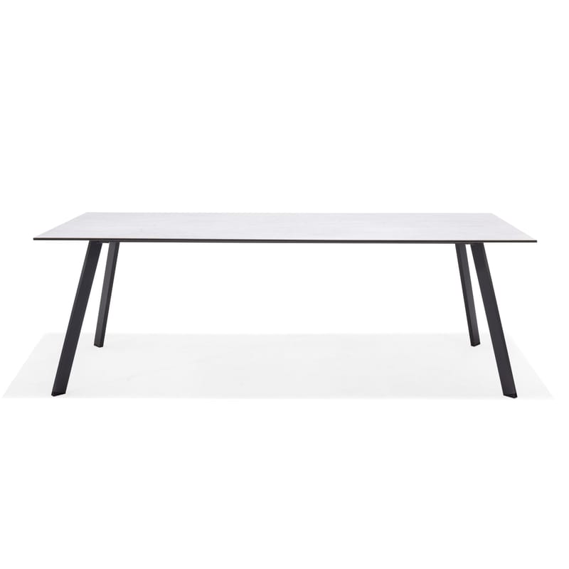 OPAL Udendørsbord Rektangulært 220 cm - Grå - Havemøbler - Havebord - Spisebord & havebord