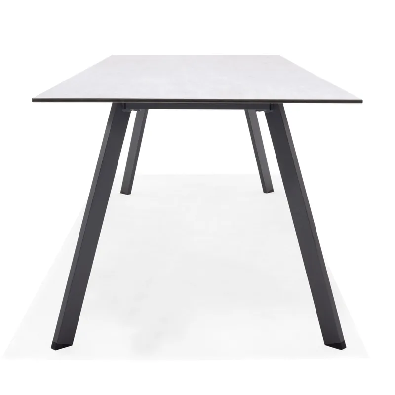 OPAL Udendørsbord Rektangulært 220 cm - Grå - Havemøbler - Havebord - Spisebord & havebord