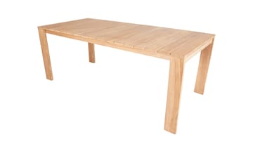 Palu Spisebord Udendørs 210×90 cm - Naturlig Farve - Havemøbler - Havebord - Spisebord & havebord