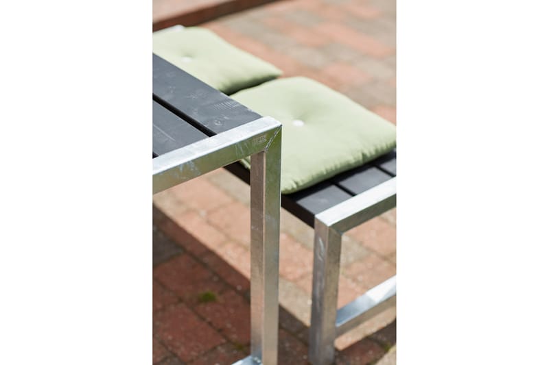 Cafésæt Består af: 1 Bord + 2 Bænke - Havemøbler - Havebord - Picnicbord