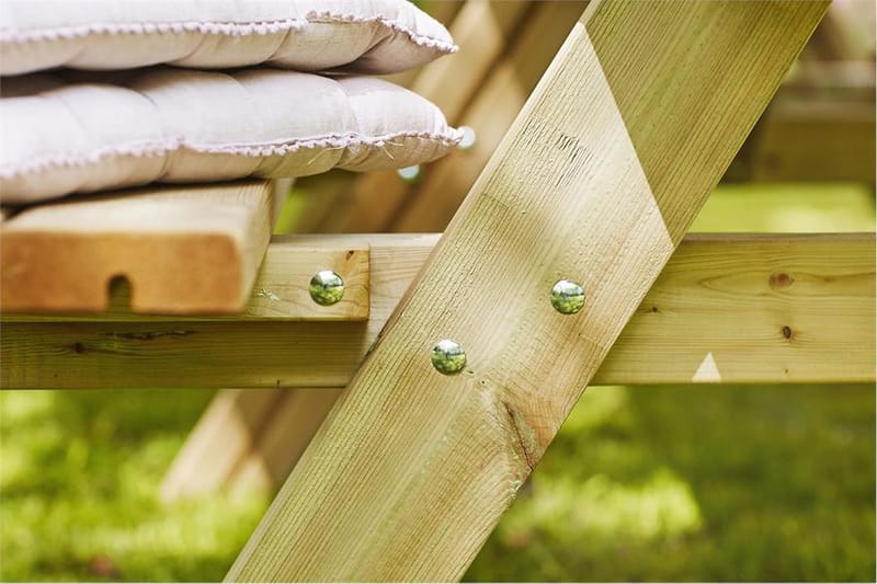 Gudrun Picnicbord med Bænk 300 cm - Træ - Havemøbler - Havebord - Picnicbord