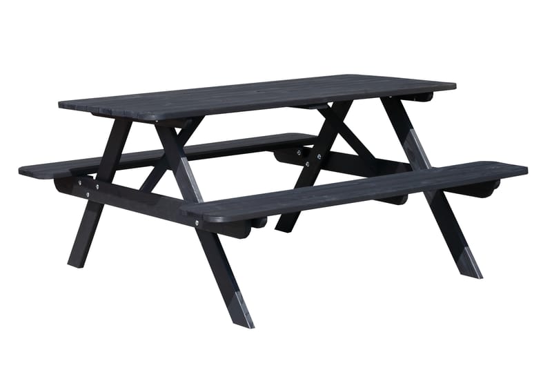 Nancie Picnicbord 158 cm - Kaffesort - Havemøbler - Havebord - Picnicbord