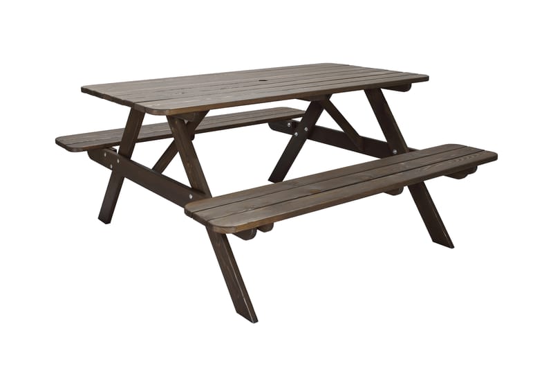 Nancie Picnicbord 150 cm - Brun - Havemøbler - Havebord - Picnicbord