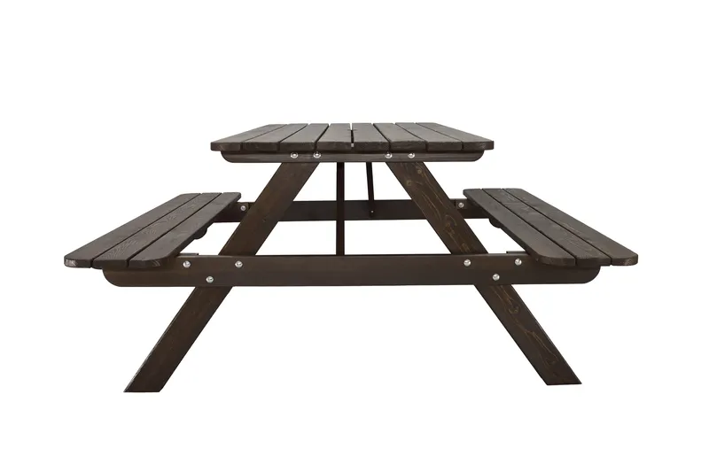Nancie Picnicbord 150 cm - Brun - Havemøbler - Havebord - Picnicbord