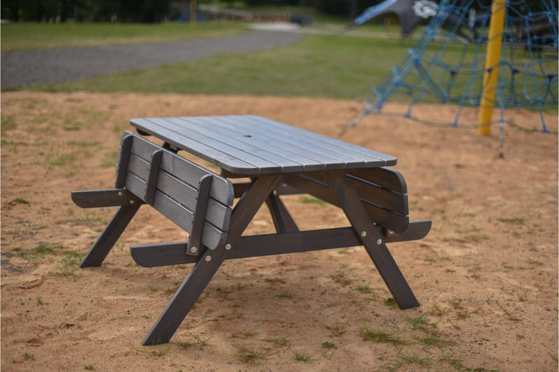 Nancie Picnicbord 158 cm - Grå - Havemøbler - Havebord - Picnicbord