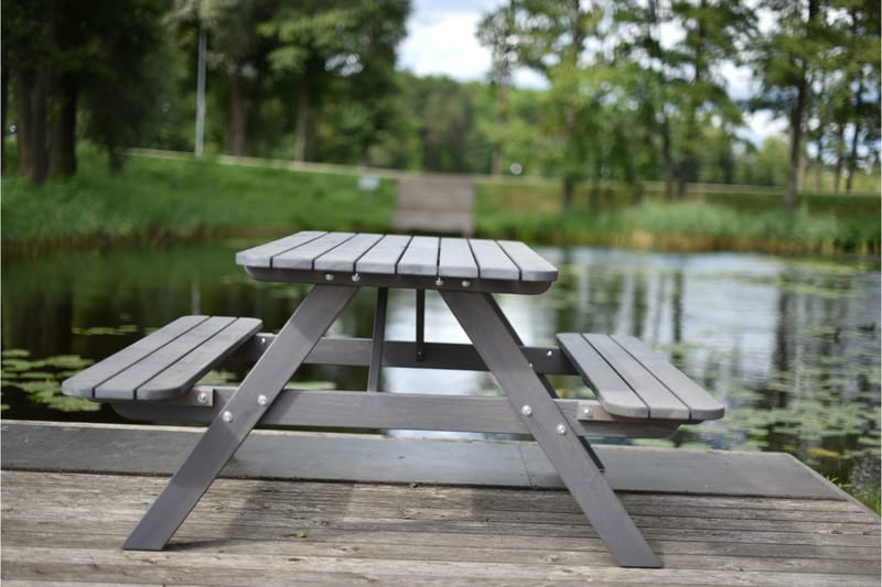 Nancie Picnicbord 158 cm - Grå - Havemøbler - Havebord - Picnicbord