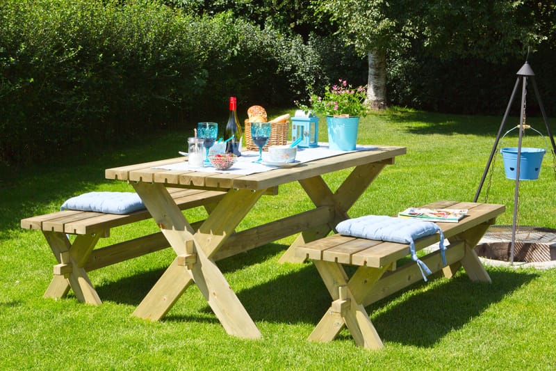 Nostalgi Bord-/Picnic sæt - Havemøbler - Havebord - Picnicbord