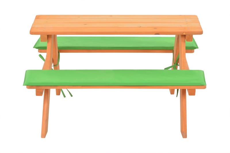 Picnicbord m Bænke Til Børn 89 X 79 X 50 Cm Gran - Brun - Havemøbler - Havebord - Picnicbord