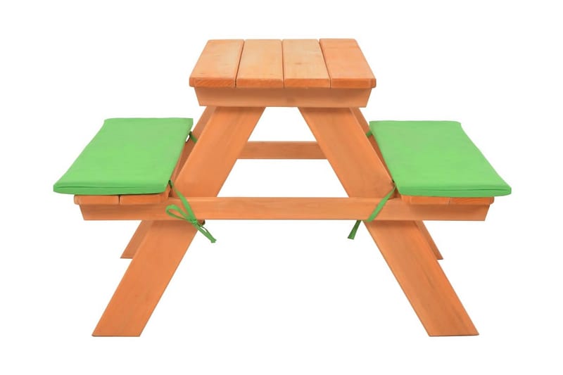 Picnicbord m Bænke Til Børn 89 X 79 X 50 Cm Gran - Brun - Havemøbler - Havebord - Picnicbord
