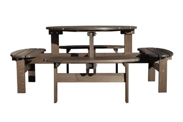 Rogolo Picnicbord 199 cm - Brun - Havemøbler - Havebord - Picnicbord