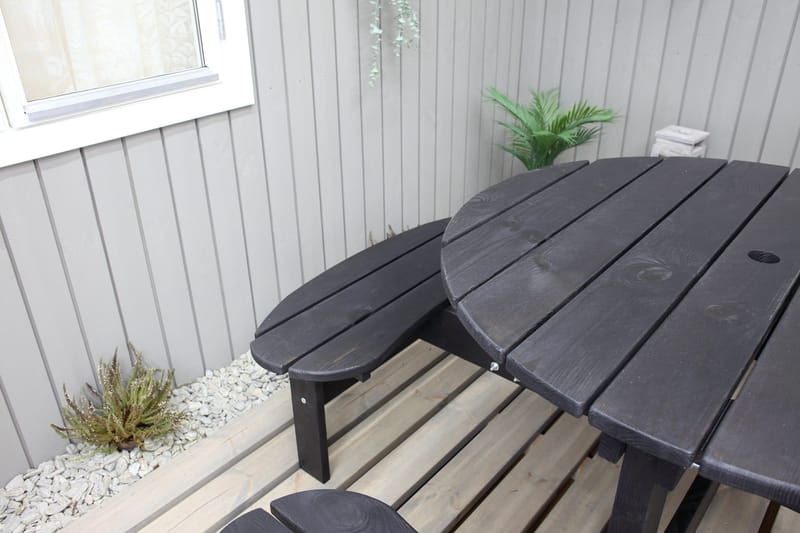 Rogolo Picnicbord 199 cm - Kaffesort - Havemøbler - Havebord - Picnicbord