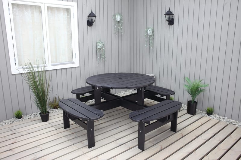 Rogolo Picnicbord 199 cm, Kaffesort