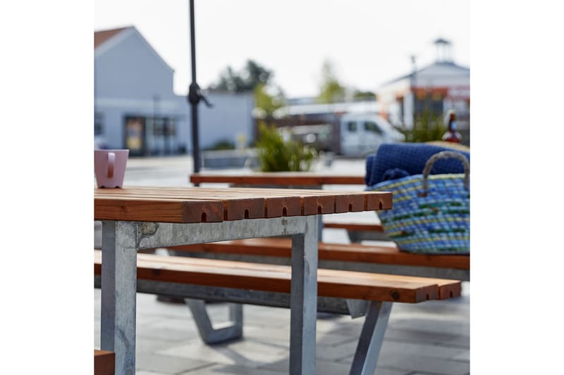 Wega Bord/Bænkesæt m/2 ryglæn - Picnicbord