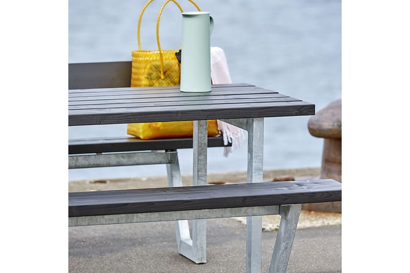 Wega Bord/Bænkesæt m/2 ryglæn - Havemøbler - Havebord - Picnicbord