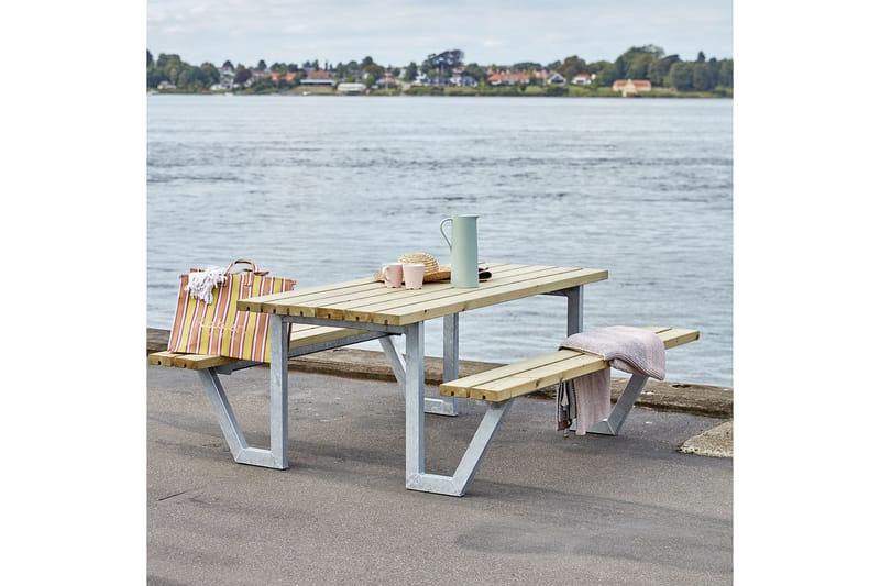Wega Bord/Bænkesæt - Havemøbler - Havebord - Picnicbord