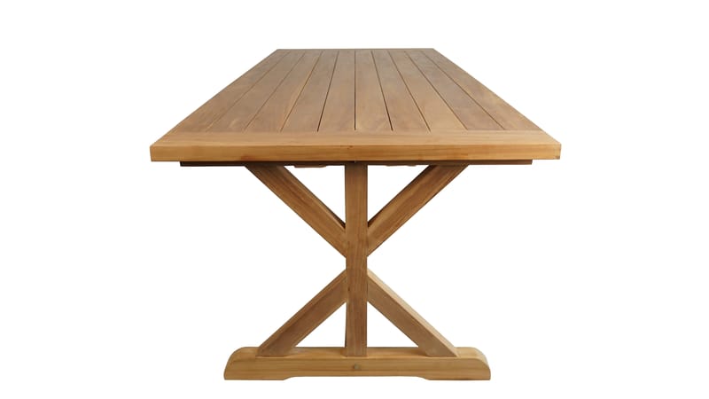 Prato Bord med X-ben 240×100 cm - Træ - Havemøbler - Havebord - Spisebord & havebord