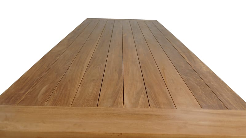 Prato Bord med X-ben 240×100 cm - Træ - Havemøbler - Havebord - Spisebord & havebord